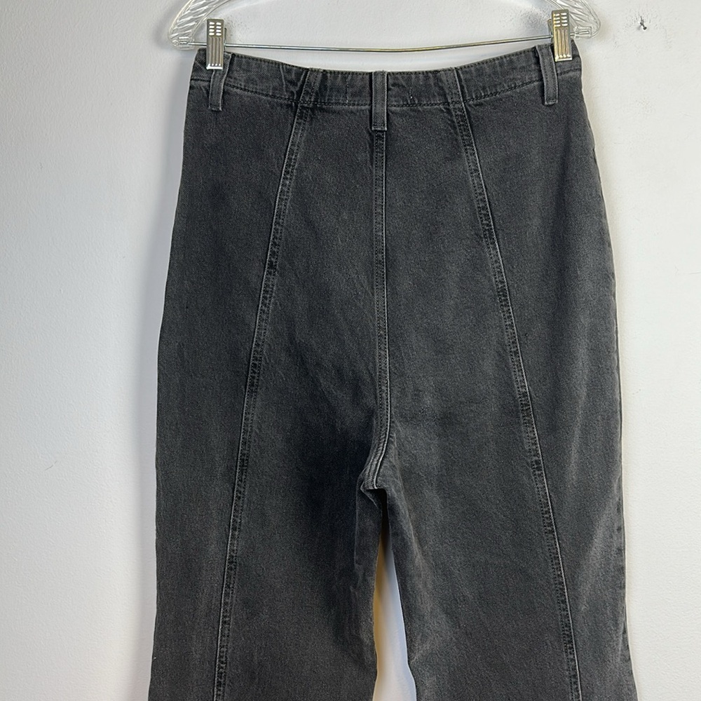 Free People We The Free Florence Flare Jeans High Rise Size 32 Stretch Cotton - Picture 9 of 16